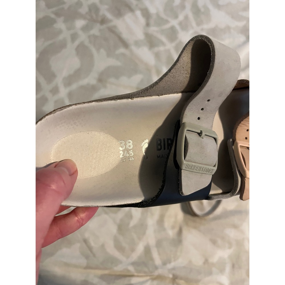 Birkenstock Arizona split sandal mineral/rose size 38 / 7-7.5 - Picture 2 of 8